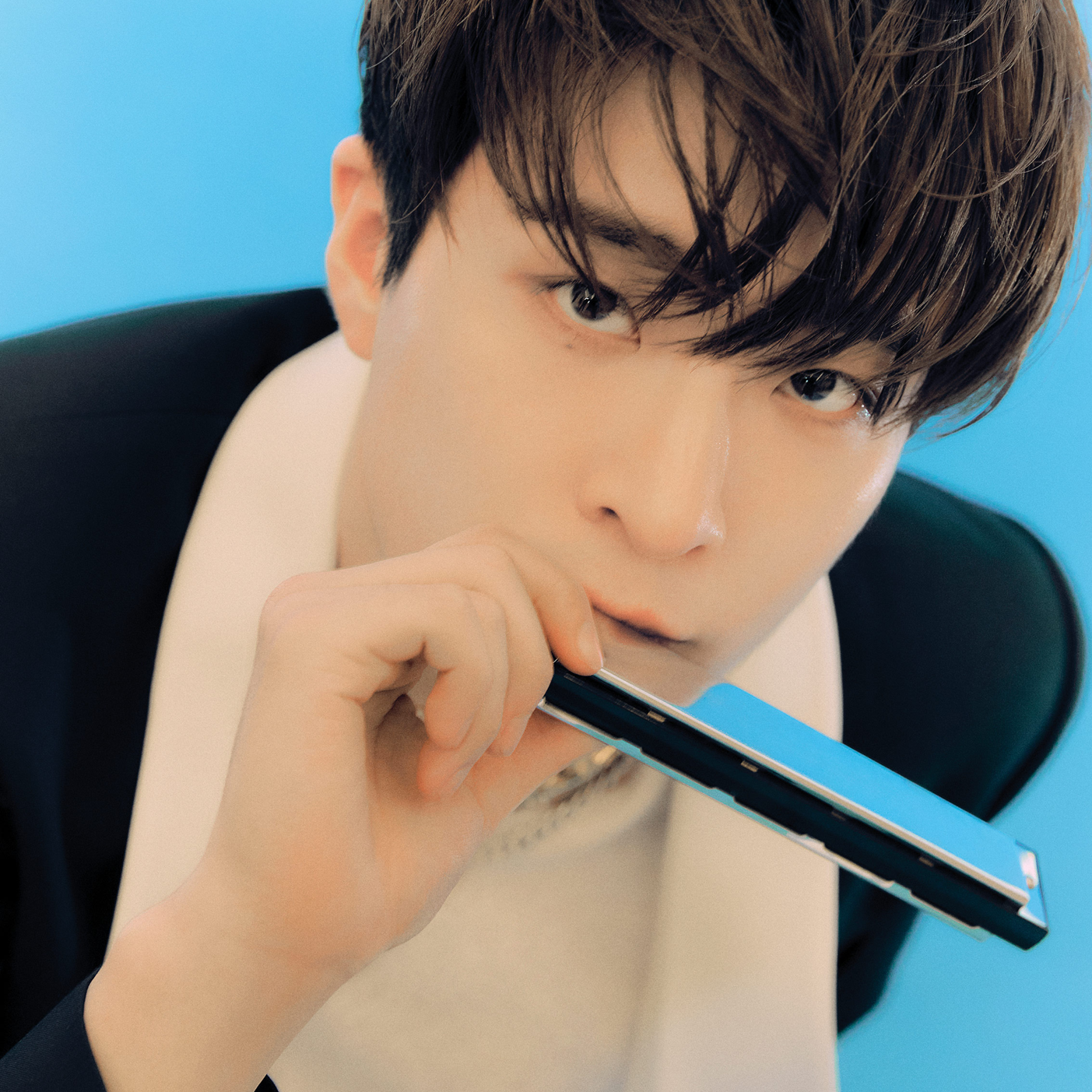 A moment captured by Youngjae (GOT7)'s fan