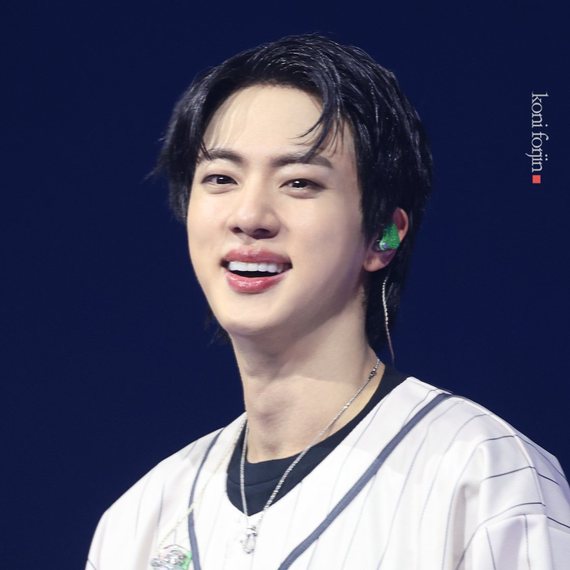 Recent activity shot of Jin (BTS)