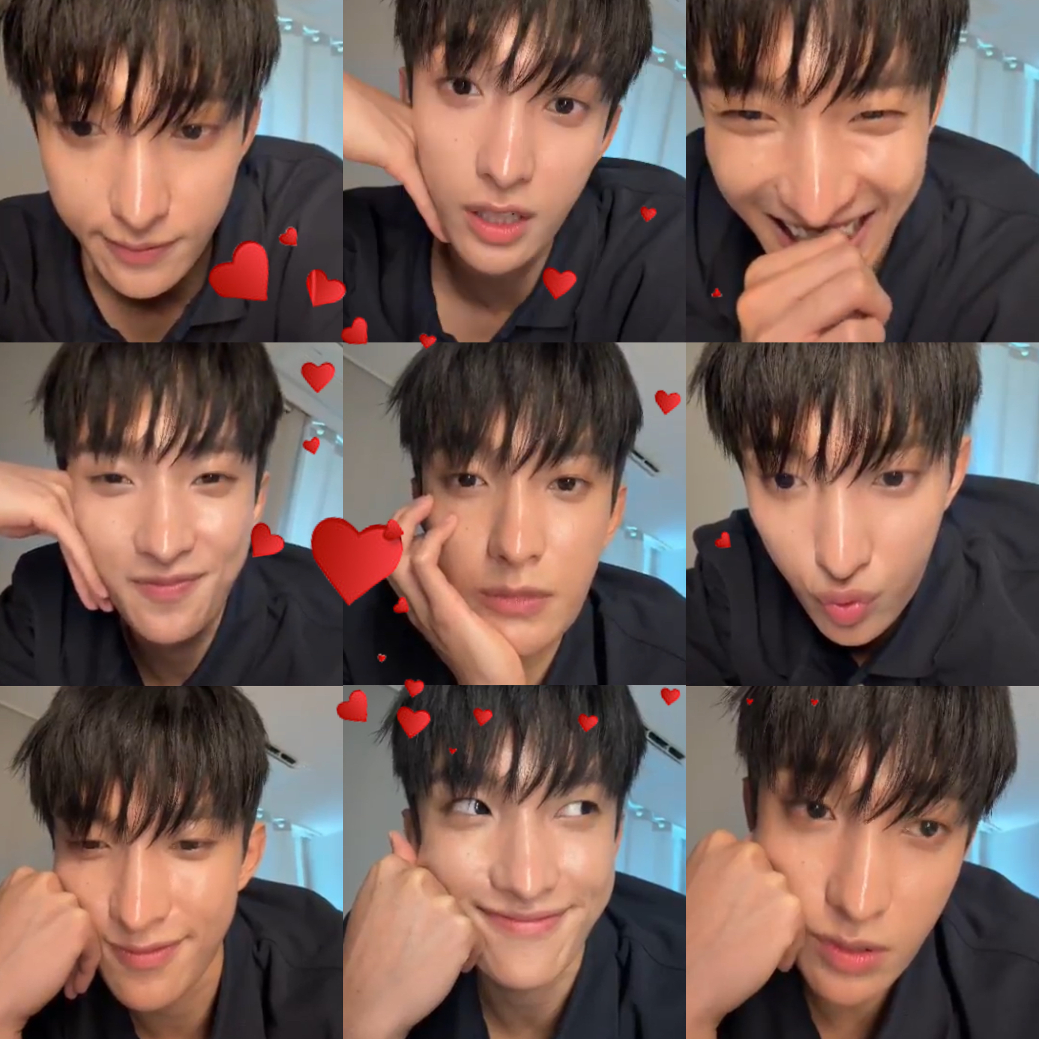 A moment captured by DK (SEVENTEEN)'s fan