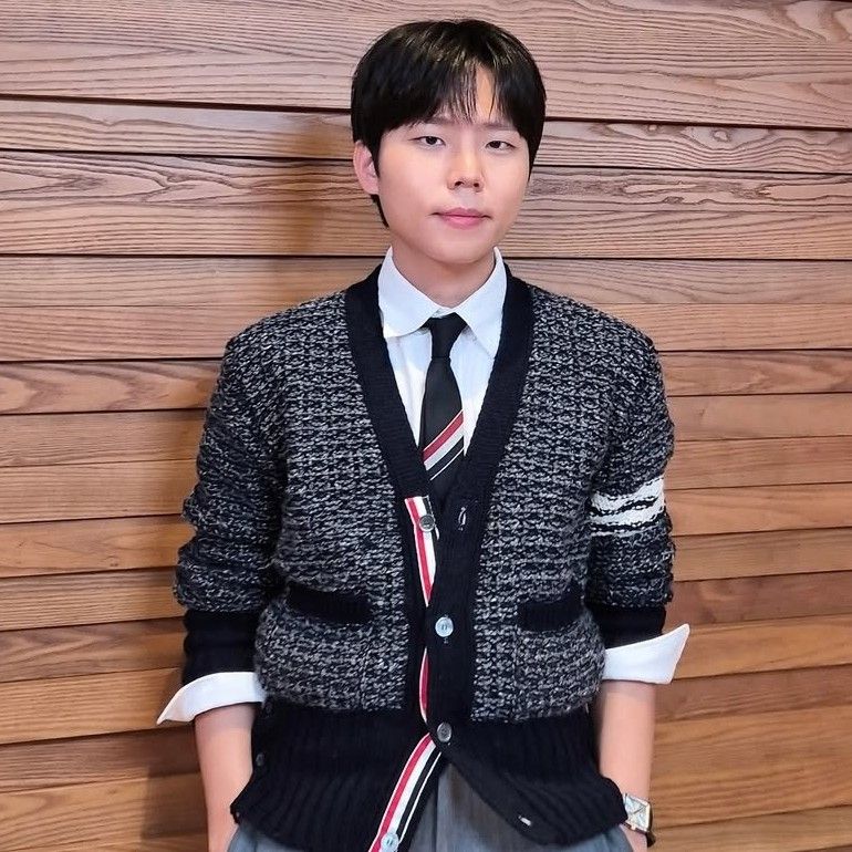 チョン・スンファンの舞台裏ショット