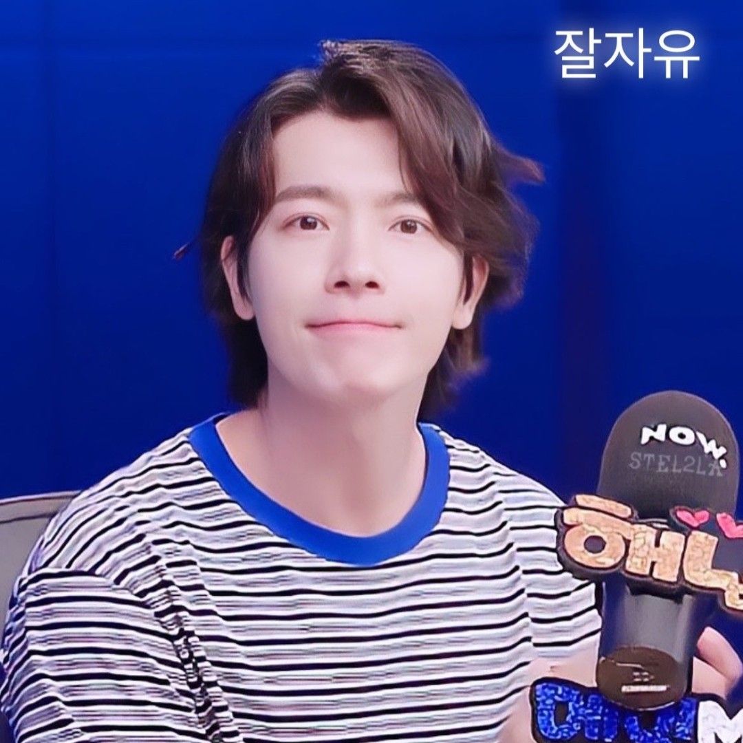Behind-the-scenes cut of Donghae (Super Junior)