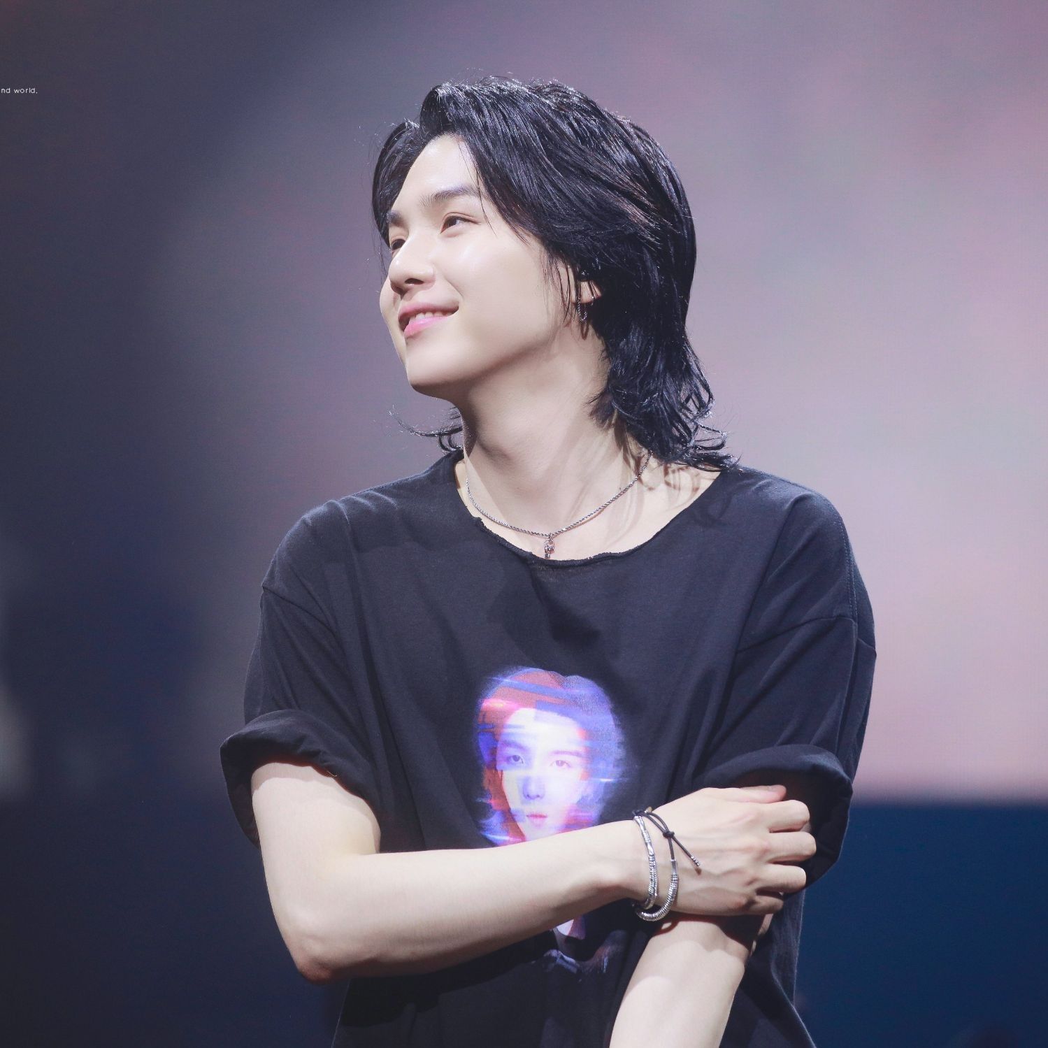 Recent activity shot of SUGA (BTS)