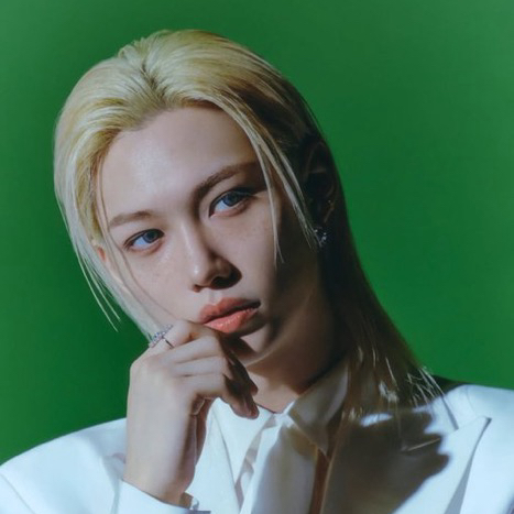 Recent activity shot of Felix (Stray Kids)