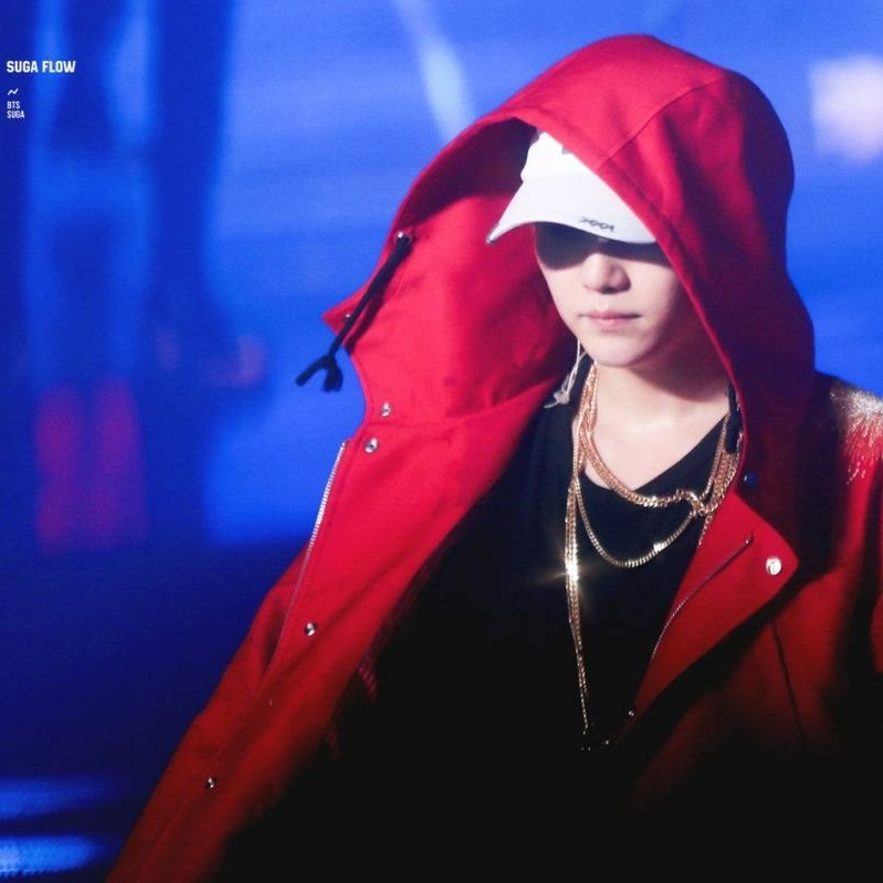 SUGA (防彈少年團)粉絲拍下的瞬間