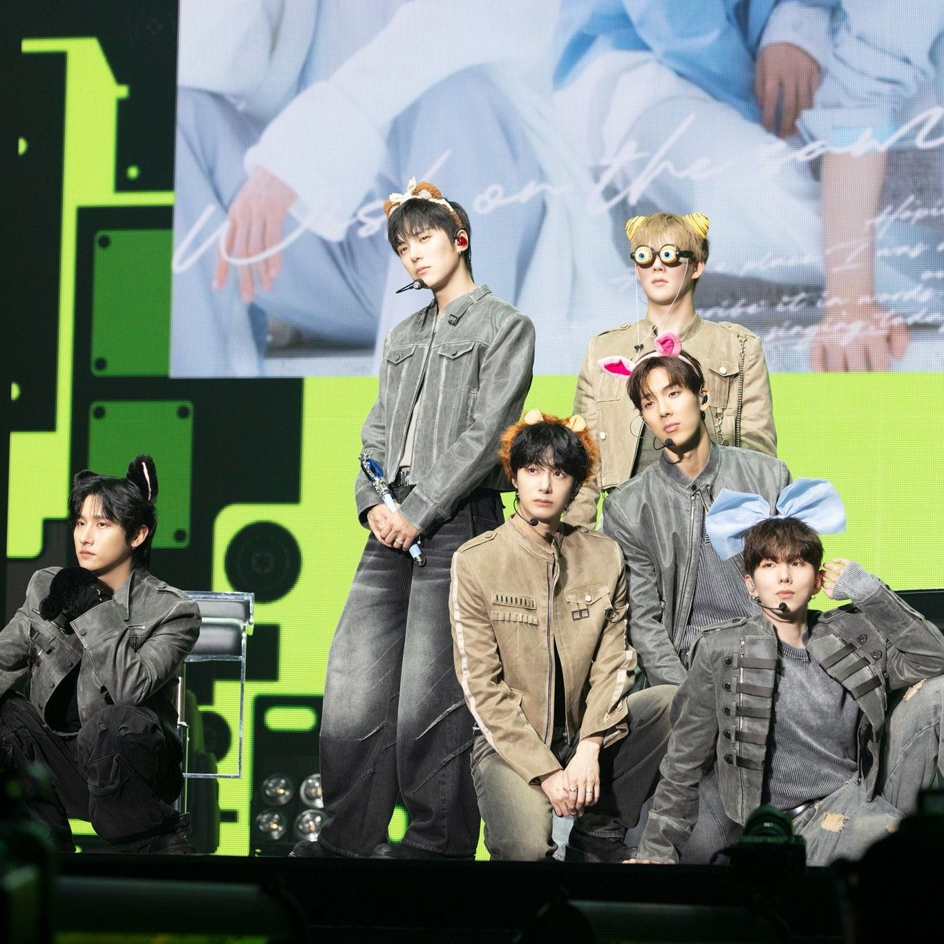 A moment captured by MONSTA X's fan