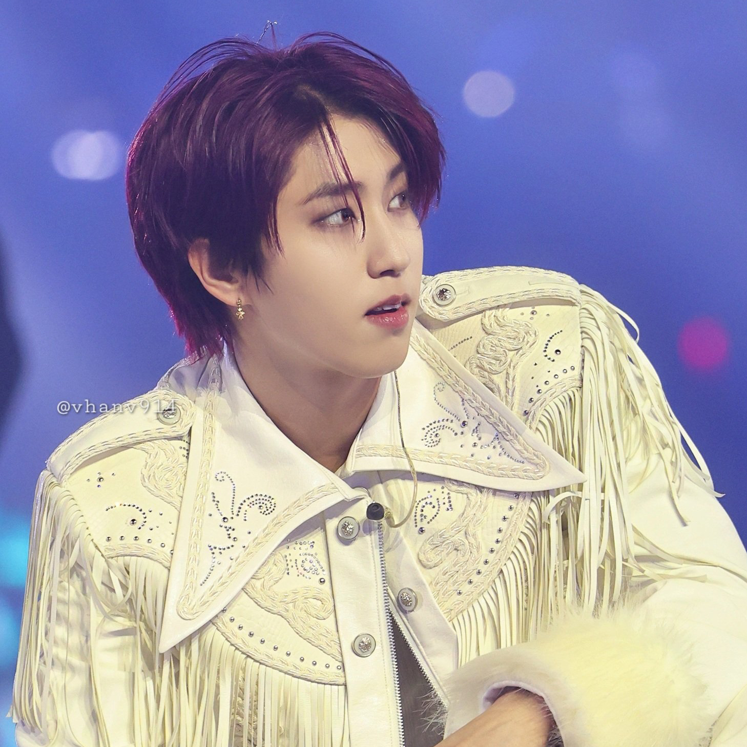 A moment captured by HAN (Stray Kids)'s fan