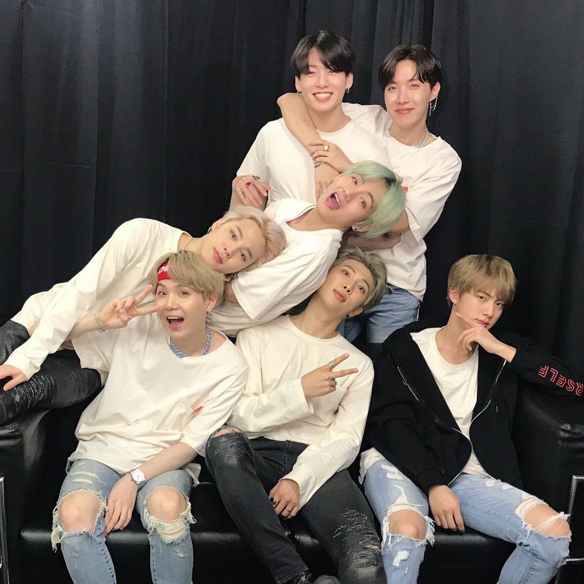 A moment captured by BTS's fan