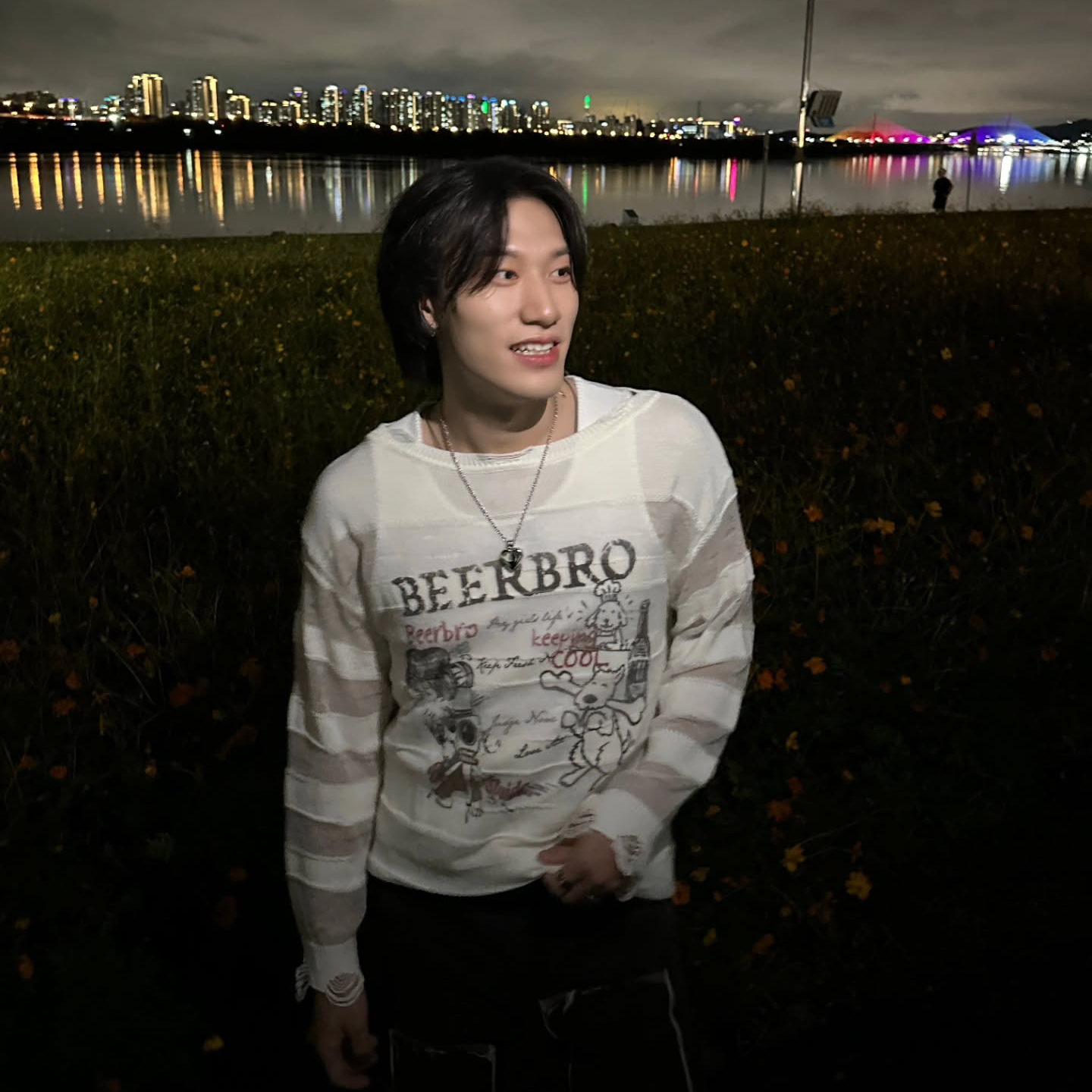A moment captured by Bang Yedam's fan