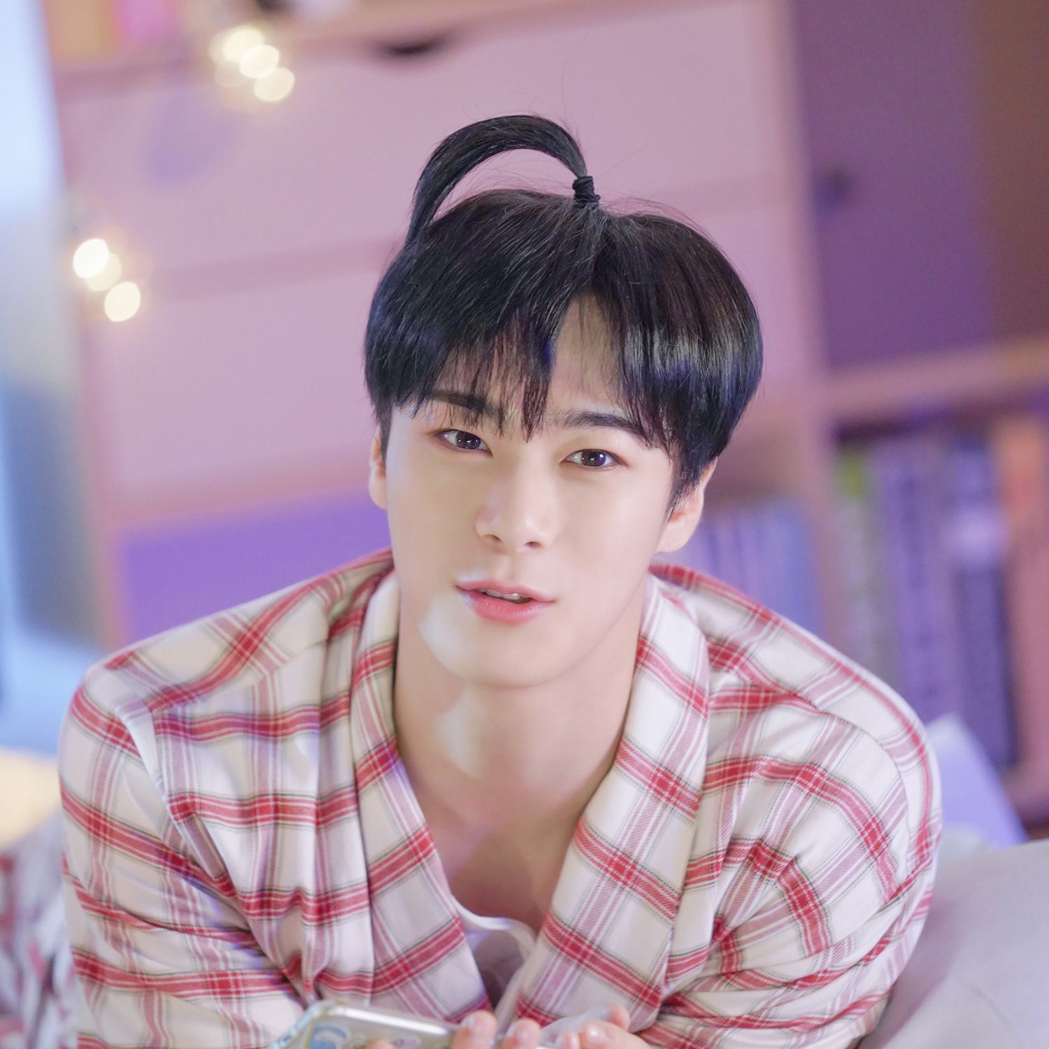 Recent activity shot of Moonbin (ASTRO)