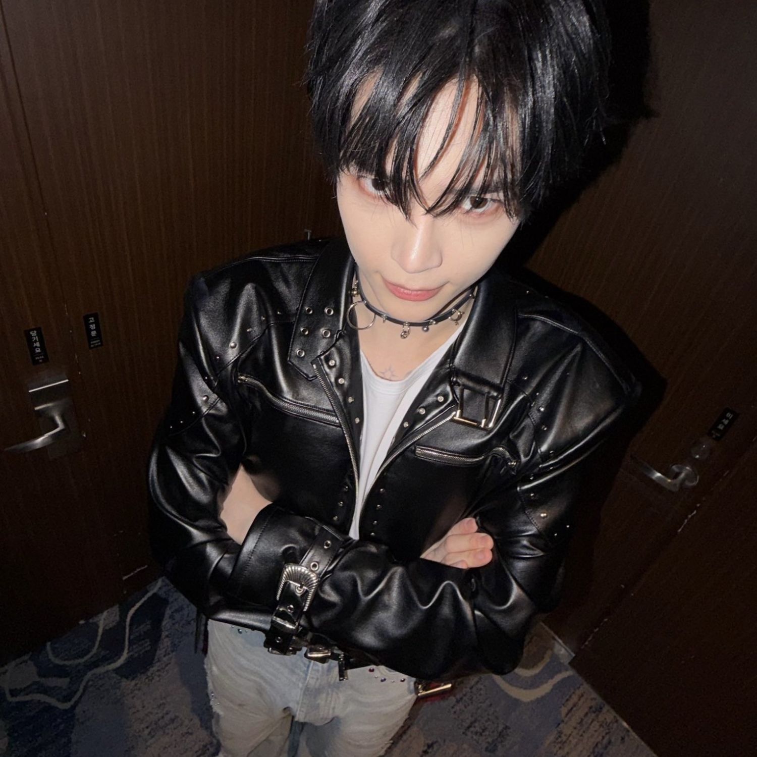 A moment captured by Sung Hanbin (ZEROBASEONE)'s fan