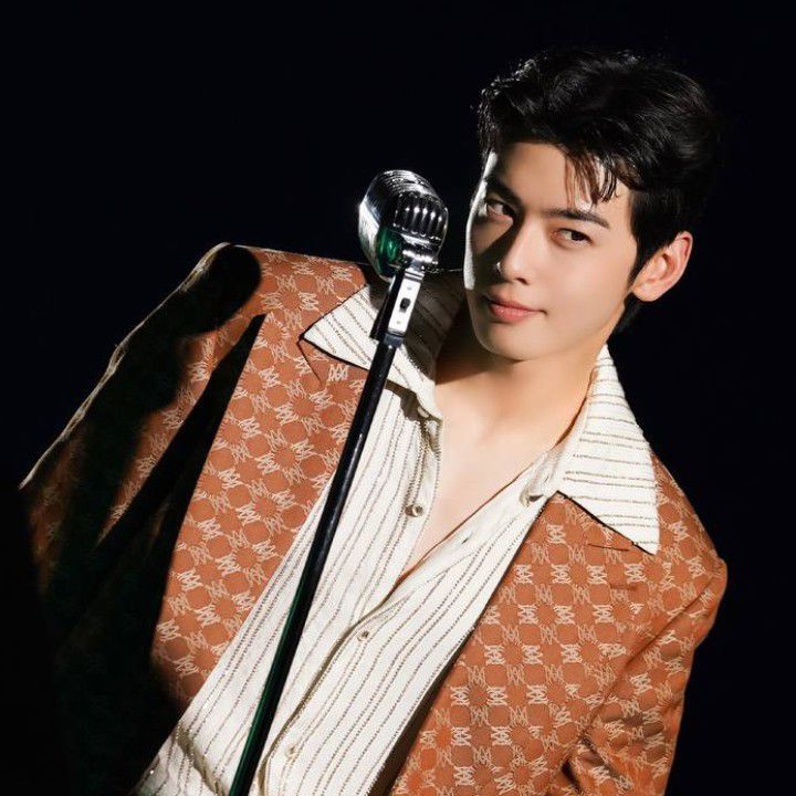 Recent activity shot of Eunwoo (ASTRO)