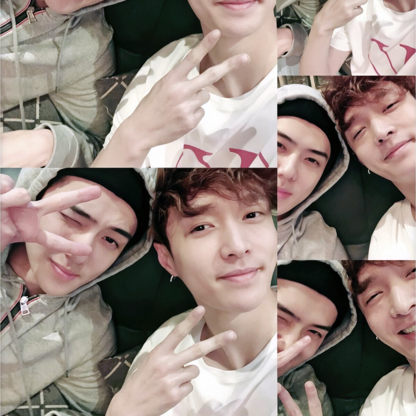Recent activity shot of Lay (EXO)