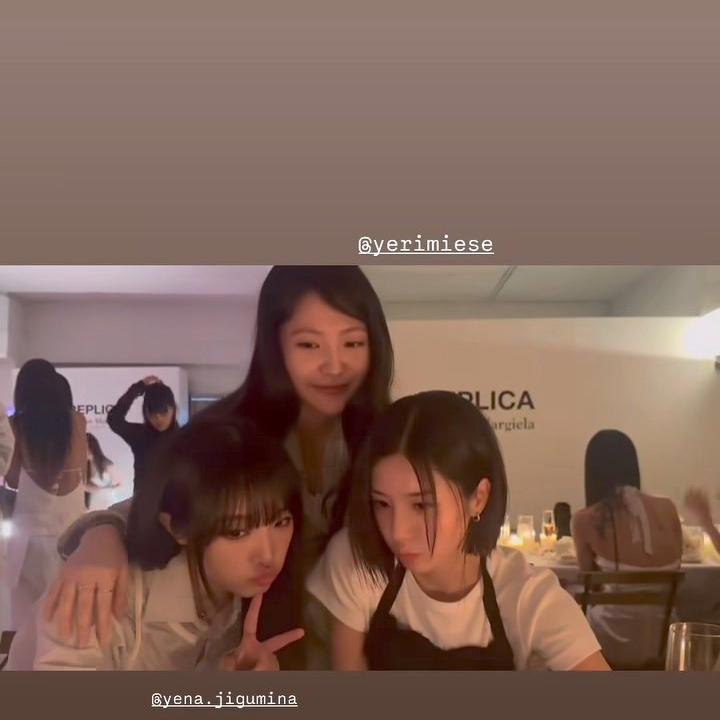 A moment captured by Yeri (Red Velvet)'s fan