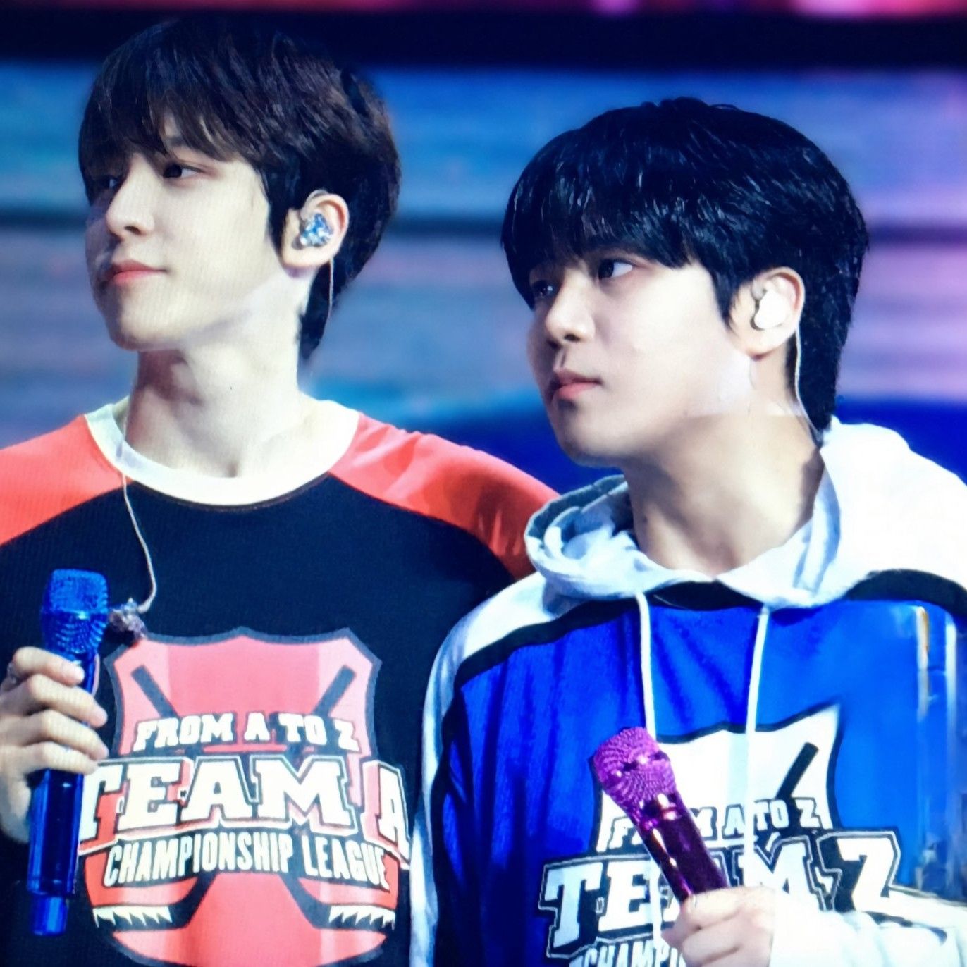 A moment captured by ATEEZ's fan