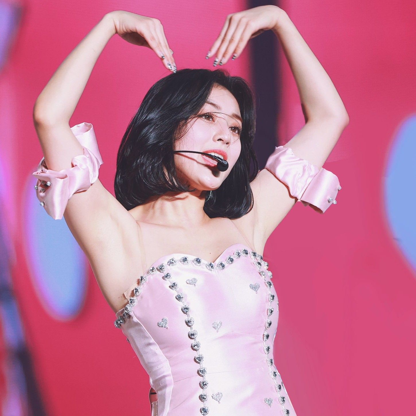 Recent activity shot of Jihyo (TWICE)