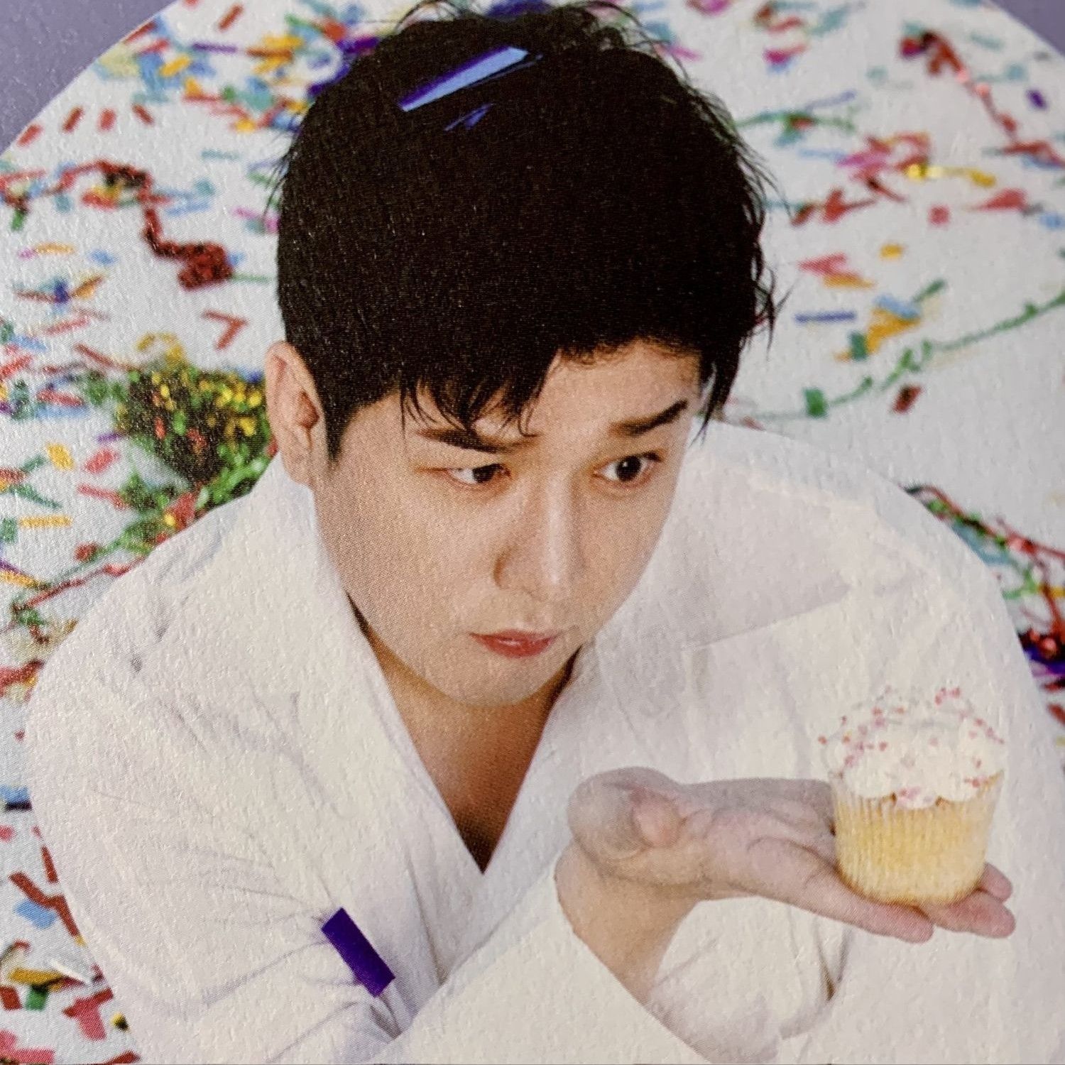 Behind-the-scenes cut of Shindong (Super Junior)
