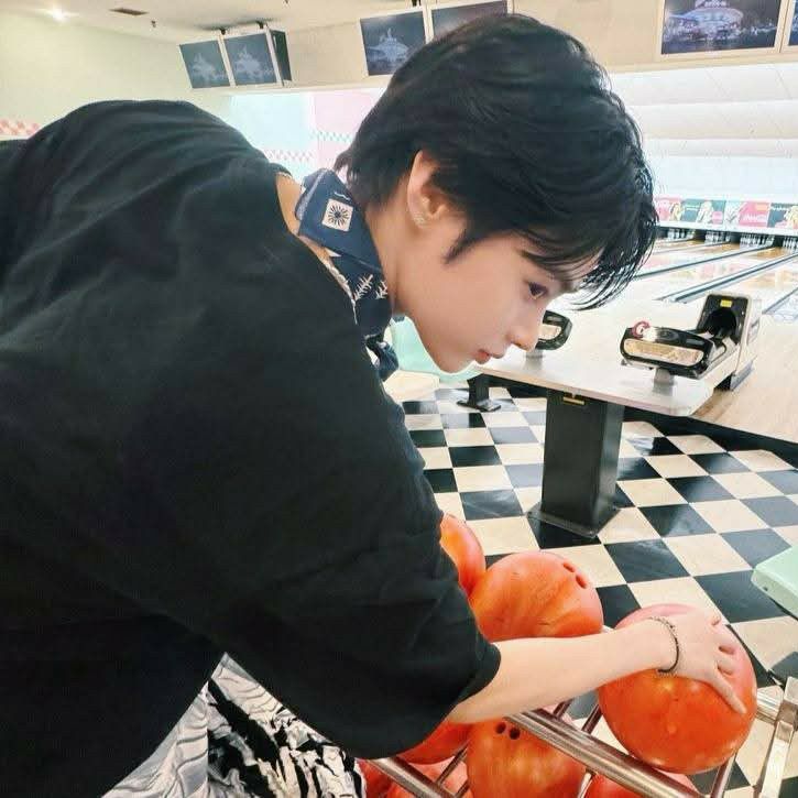 A moment captured by Hanbin (TEMPEST)'s fan