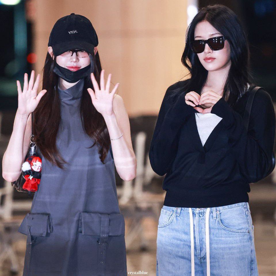 Behind-the-scenes cut of An Yujin (IVE)