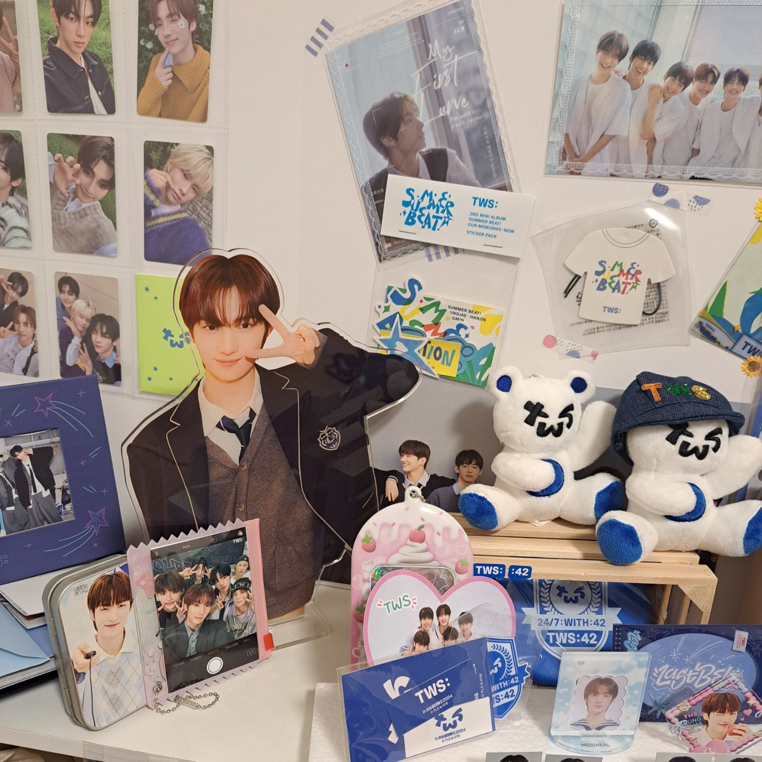 Recent activity shot of Youngjae (TWS)