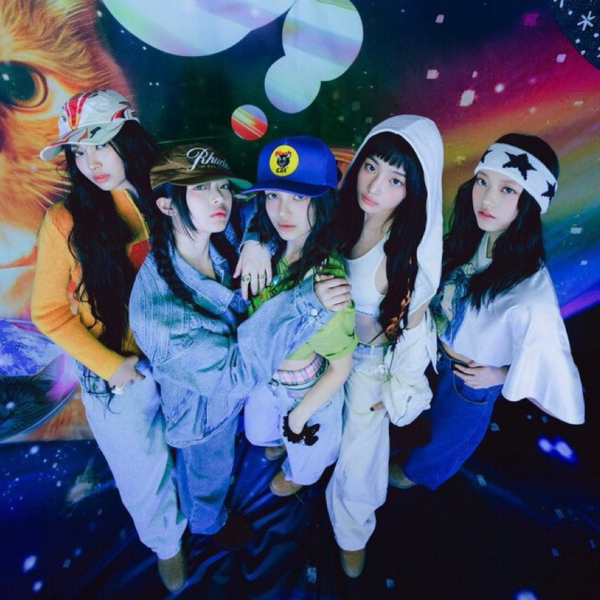 A moment captured by NewJeans's fan