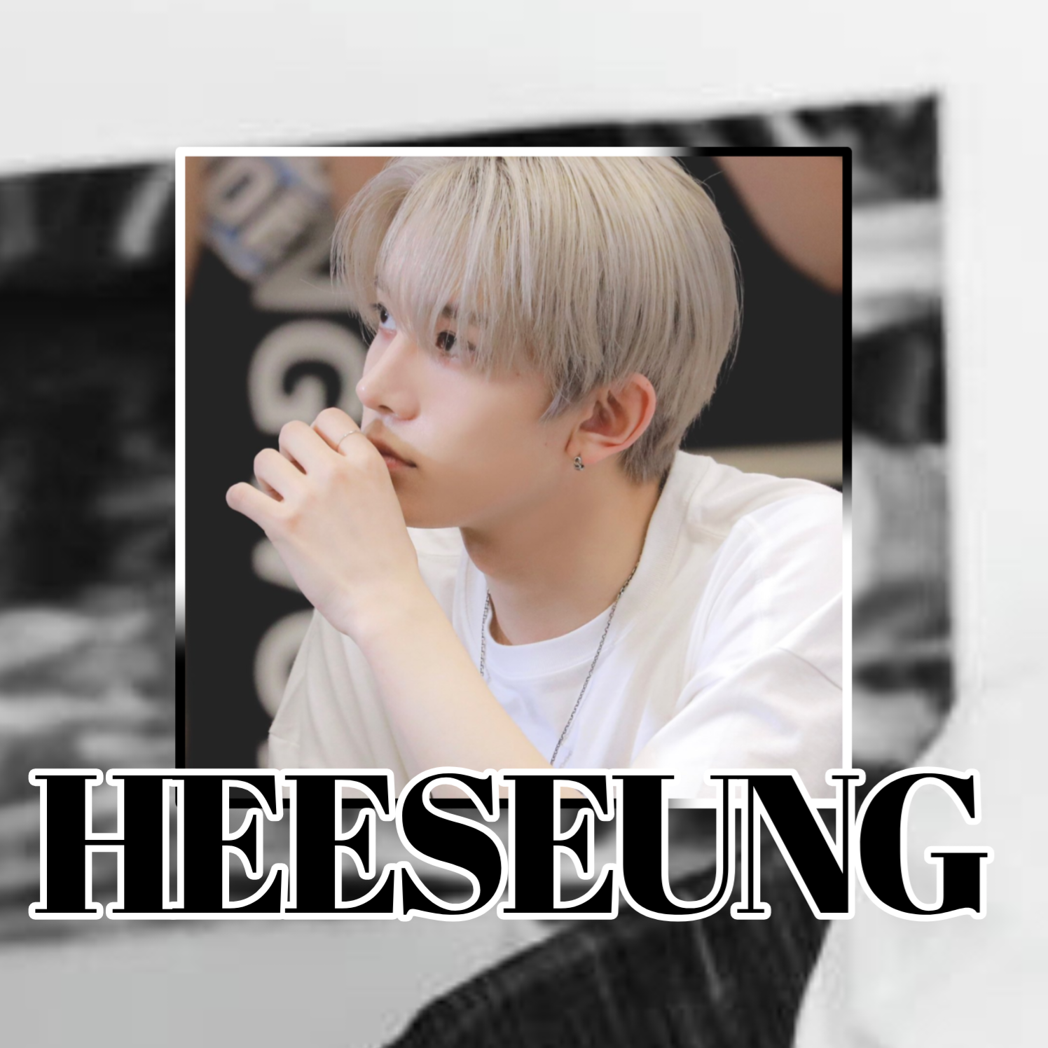 Behind-the-scenes cut of Heeseung (ENHYPEN)