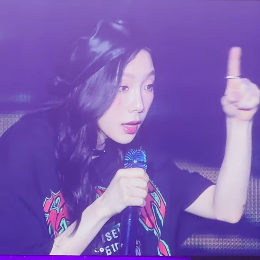 A moment captured by Taeyeon (Girls' Generation)'s fan