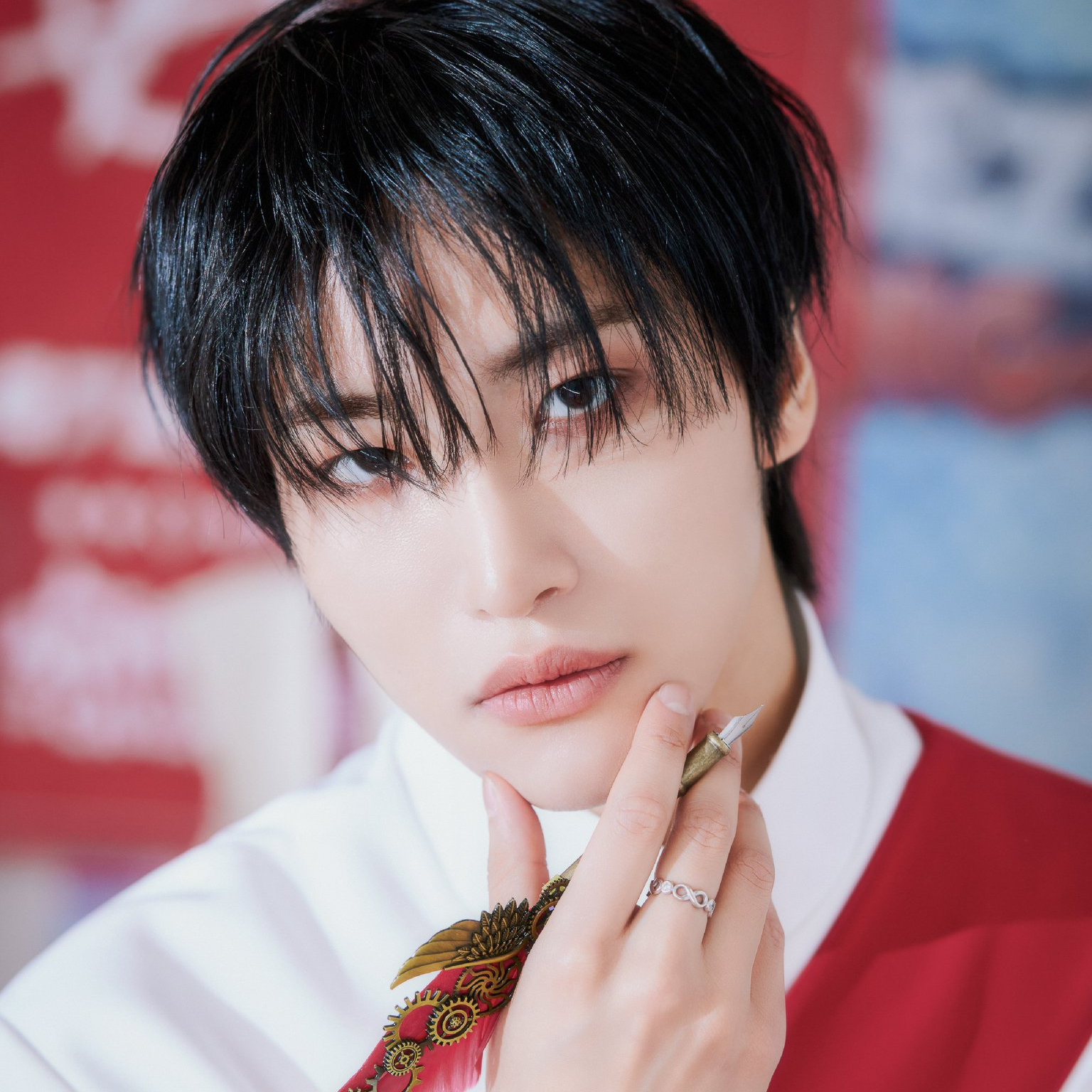 Recent activity shot of Seonghwa (ATEEZ)