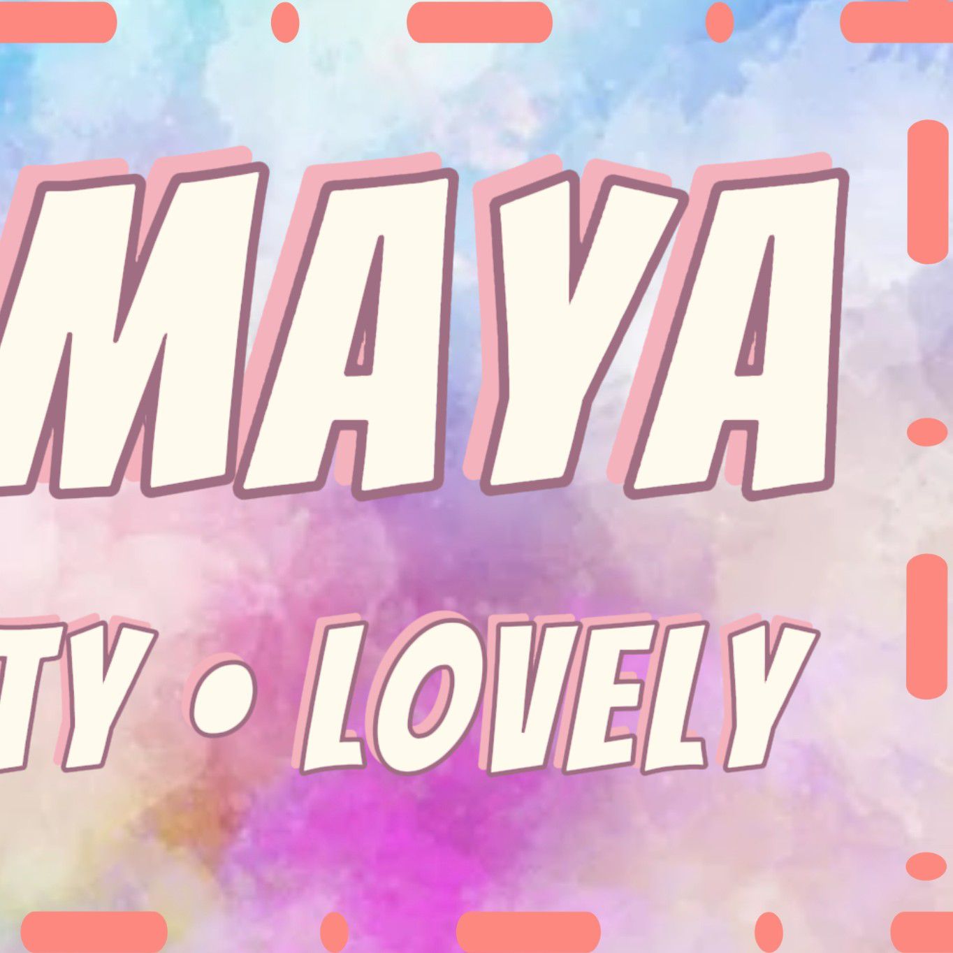 Behind-the-scenes cut of Maya (NiziU)