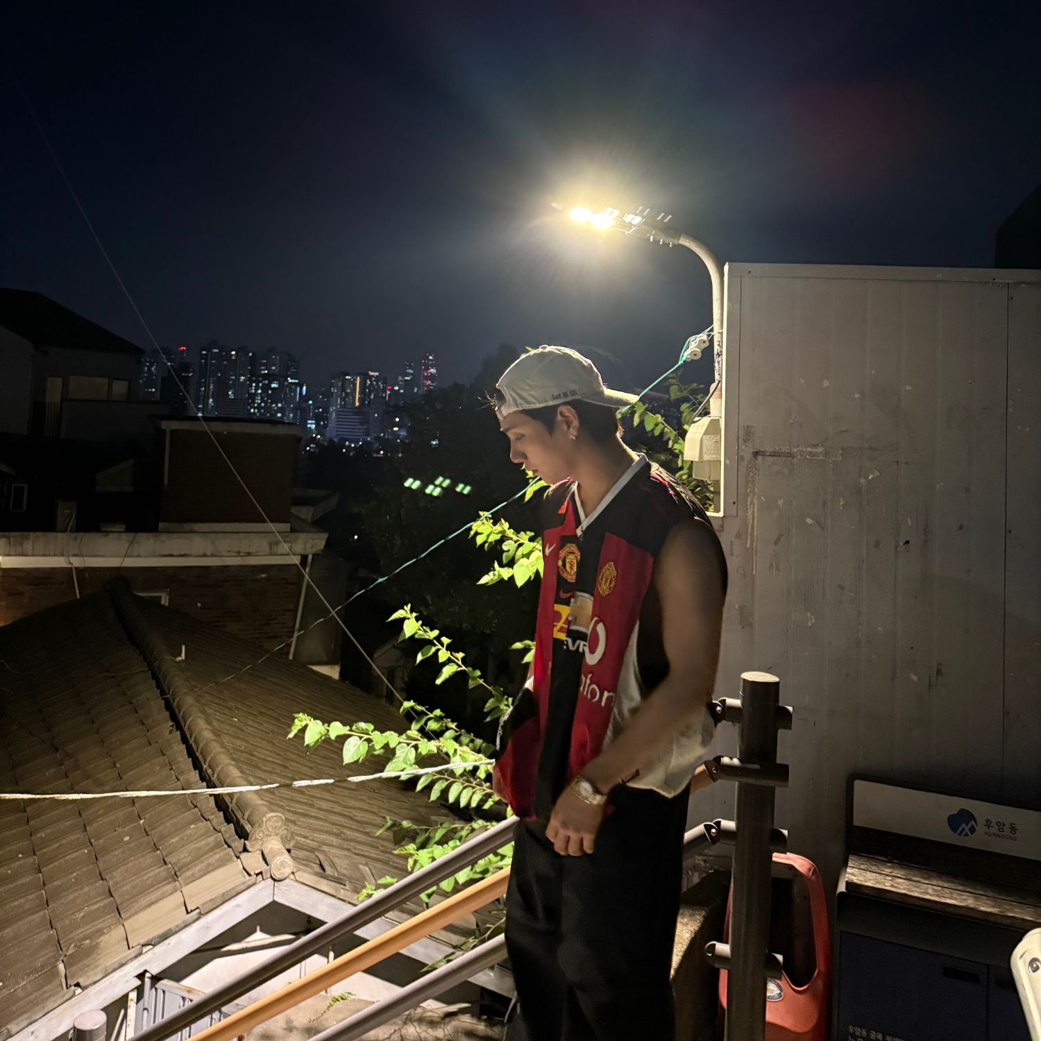 Recent activity shot of Joshua (SEVENTEEN)