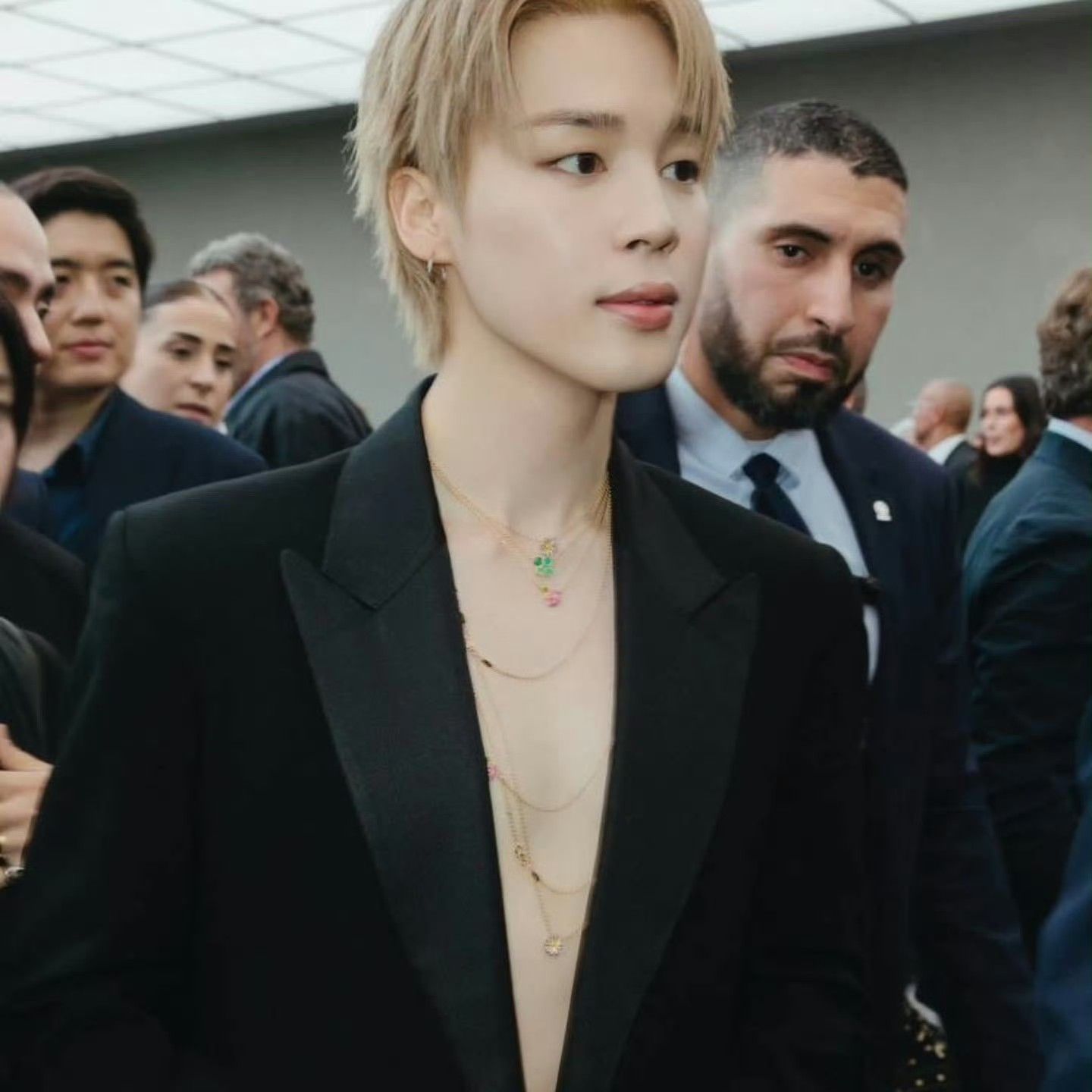 A moment captured by Jimin (BTS)'s fan