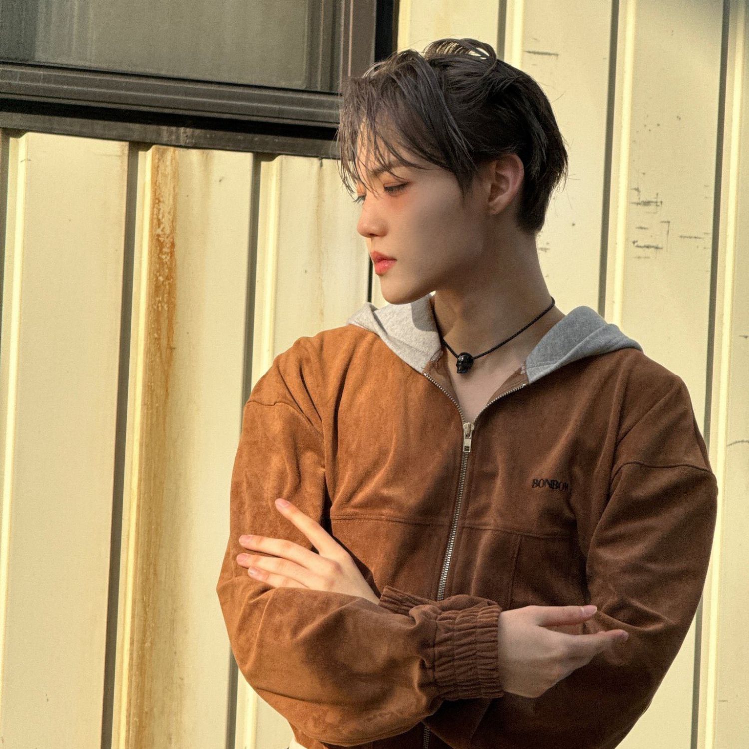 A moment captured by Doyoung (TREASURE)'s fan