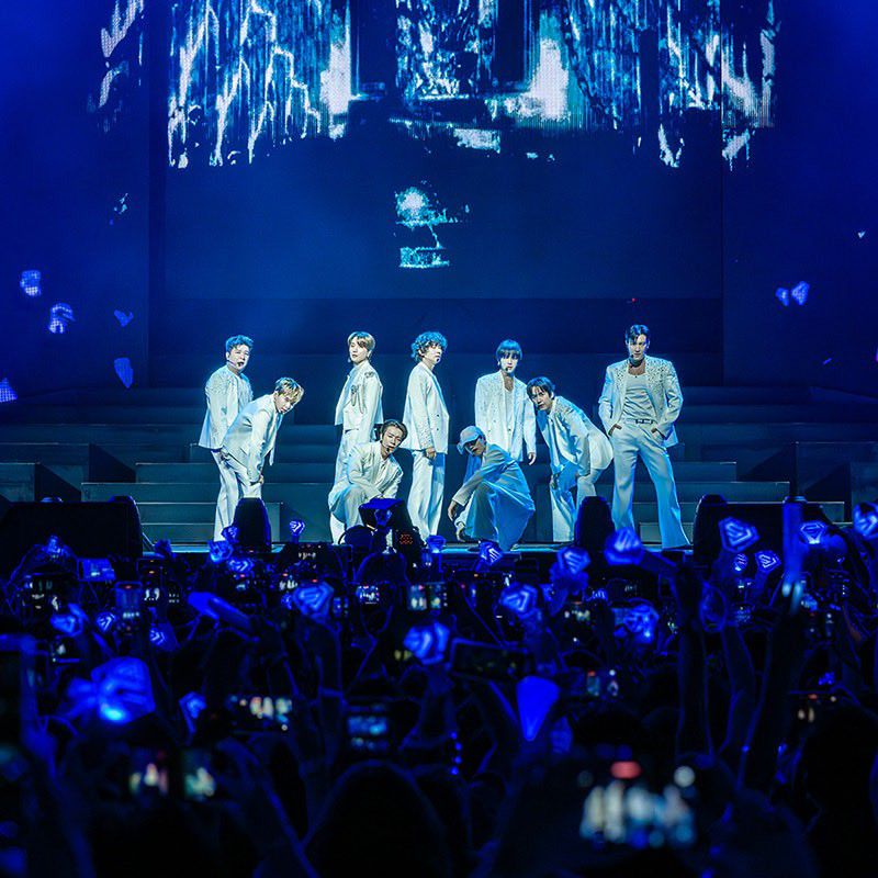 A moment captured by Super Junior's fan