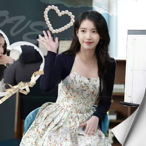 A moment captured by IU's fan
