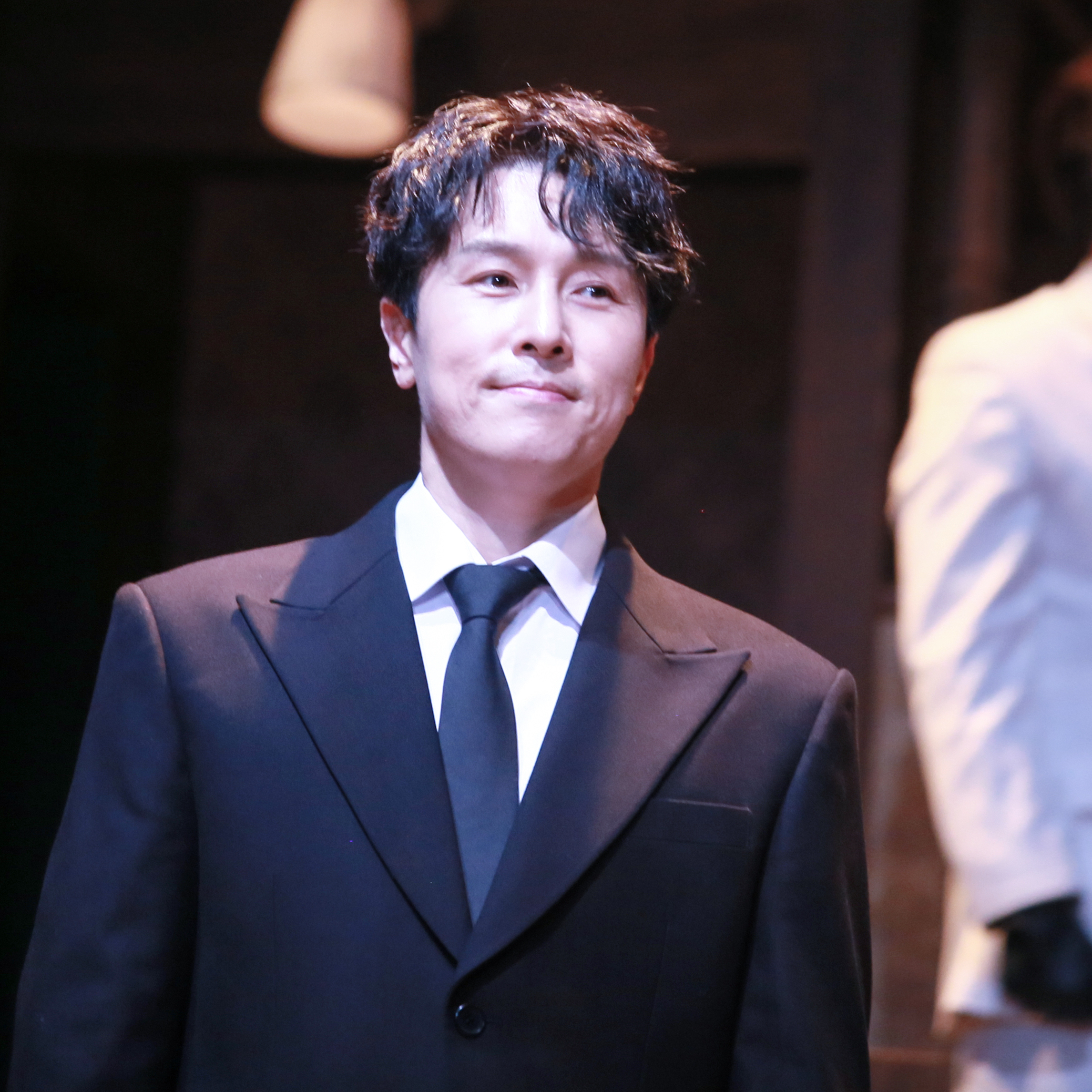 A moment captured by Kim Dongwan (SHINHWA)'s fan
