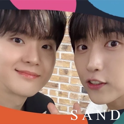 Recent activity shot of Sandeul (B1A4)