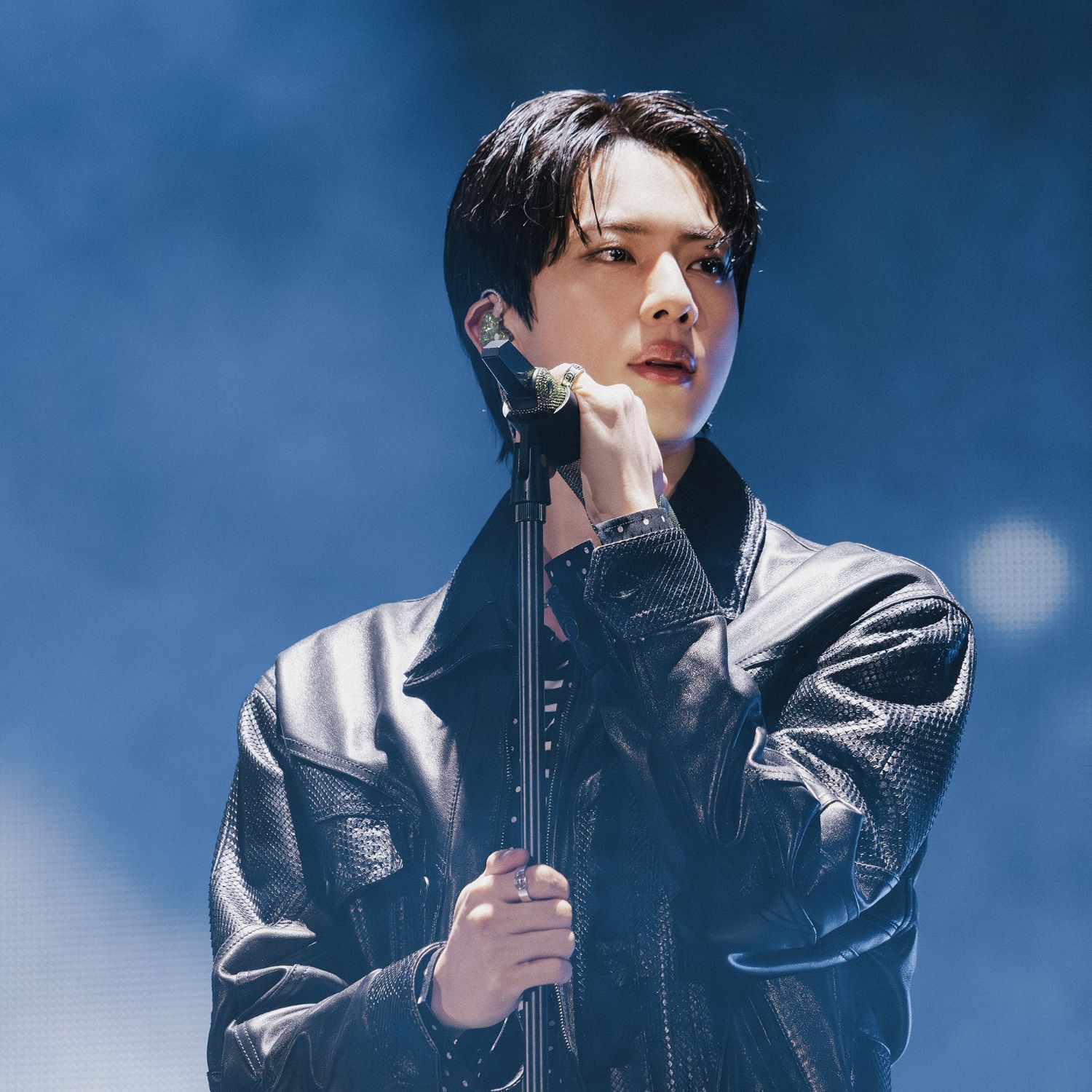 Recent activity shot of Jin (BTS)