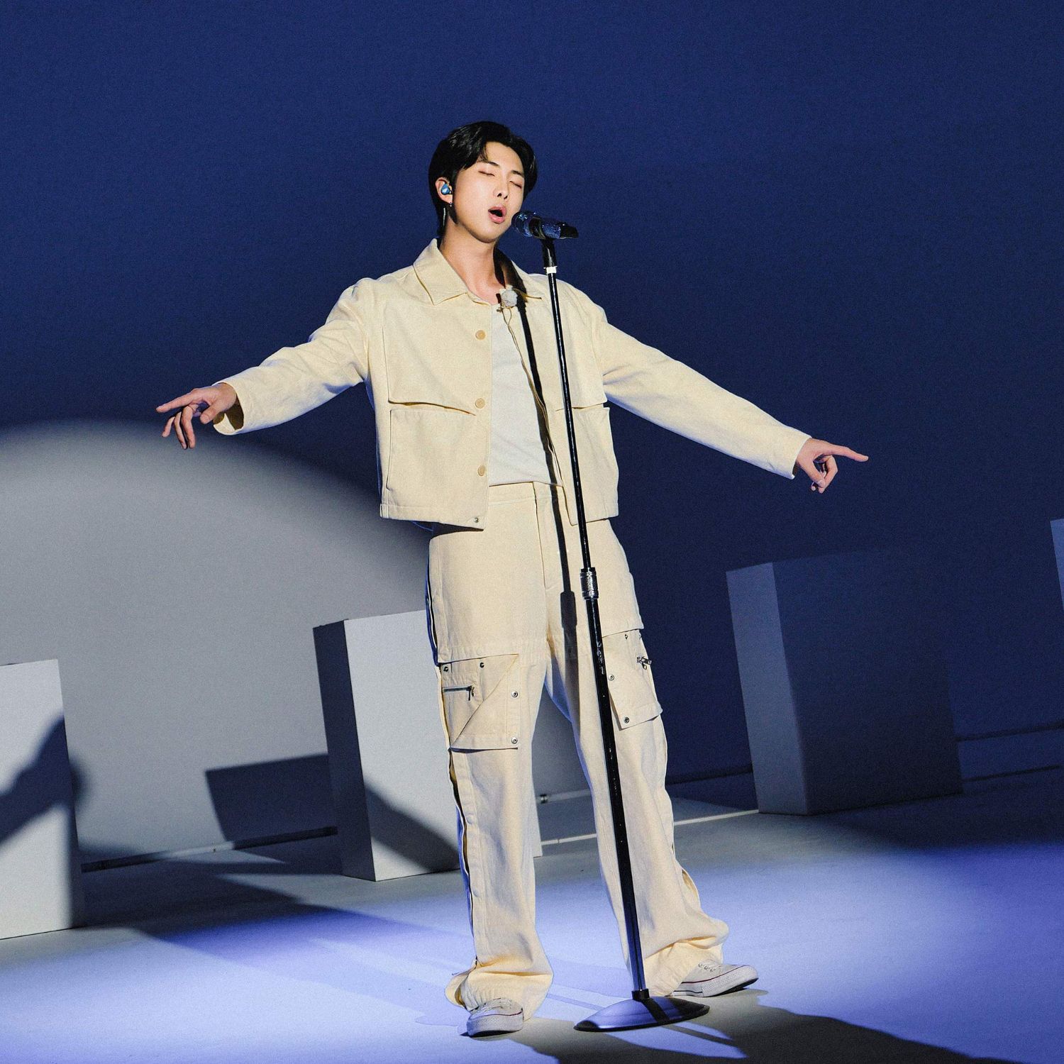 A moment captured by RM (BTS)'s fan