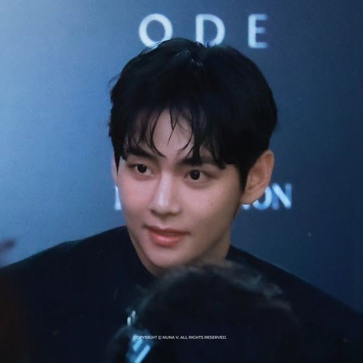 A moment captured by V (BTS)'s fan