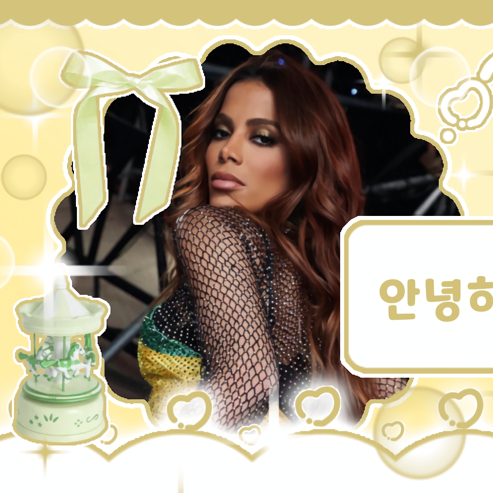 A moment captured by Anitta's fan