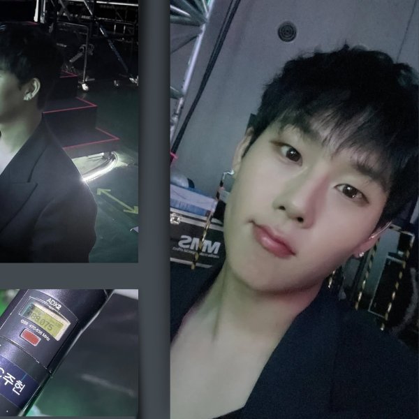 Recent activity shot of Joohoney (MONSTA X)