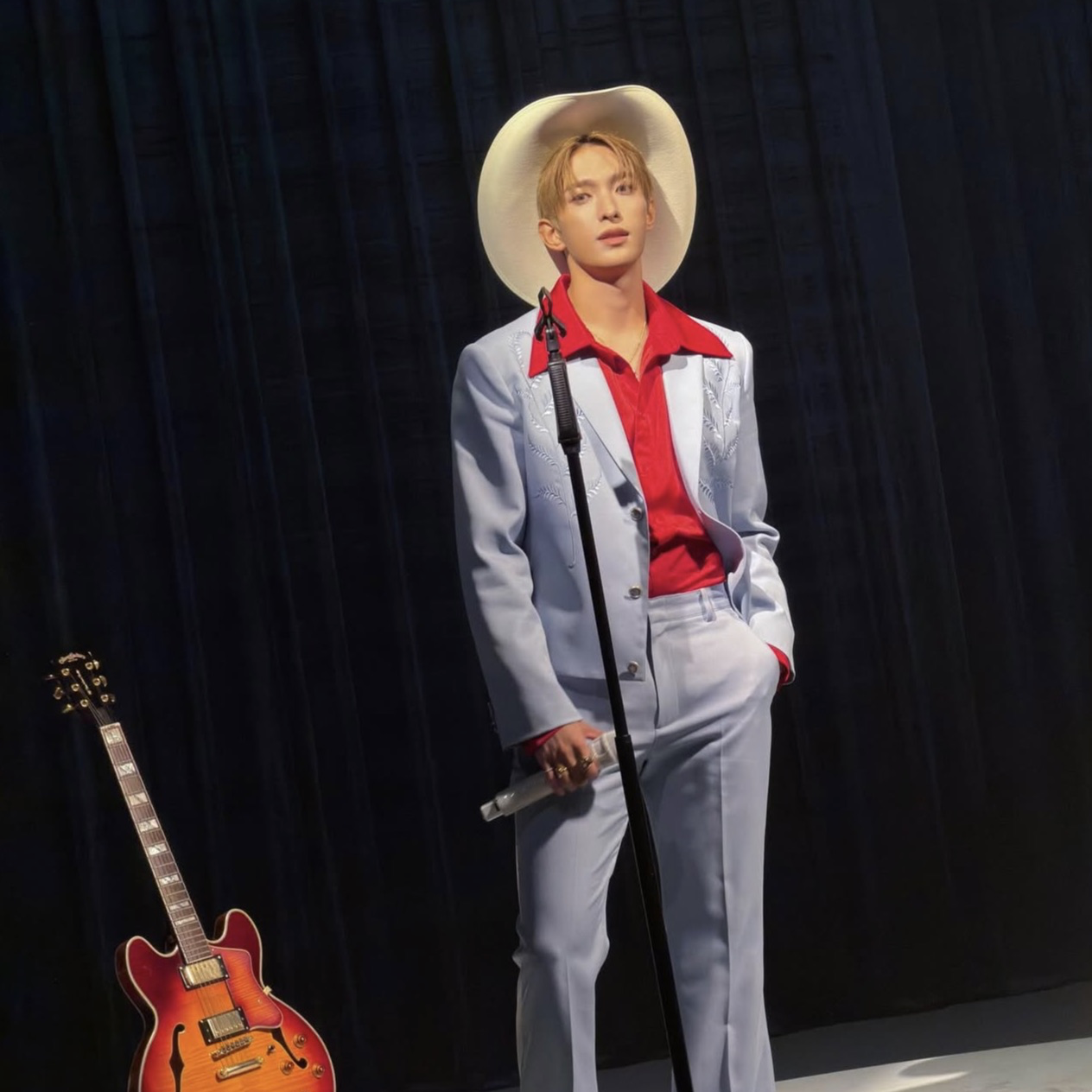 A moment captured by DK (SEVENTEEN)'s fan