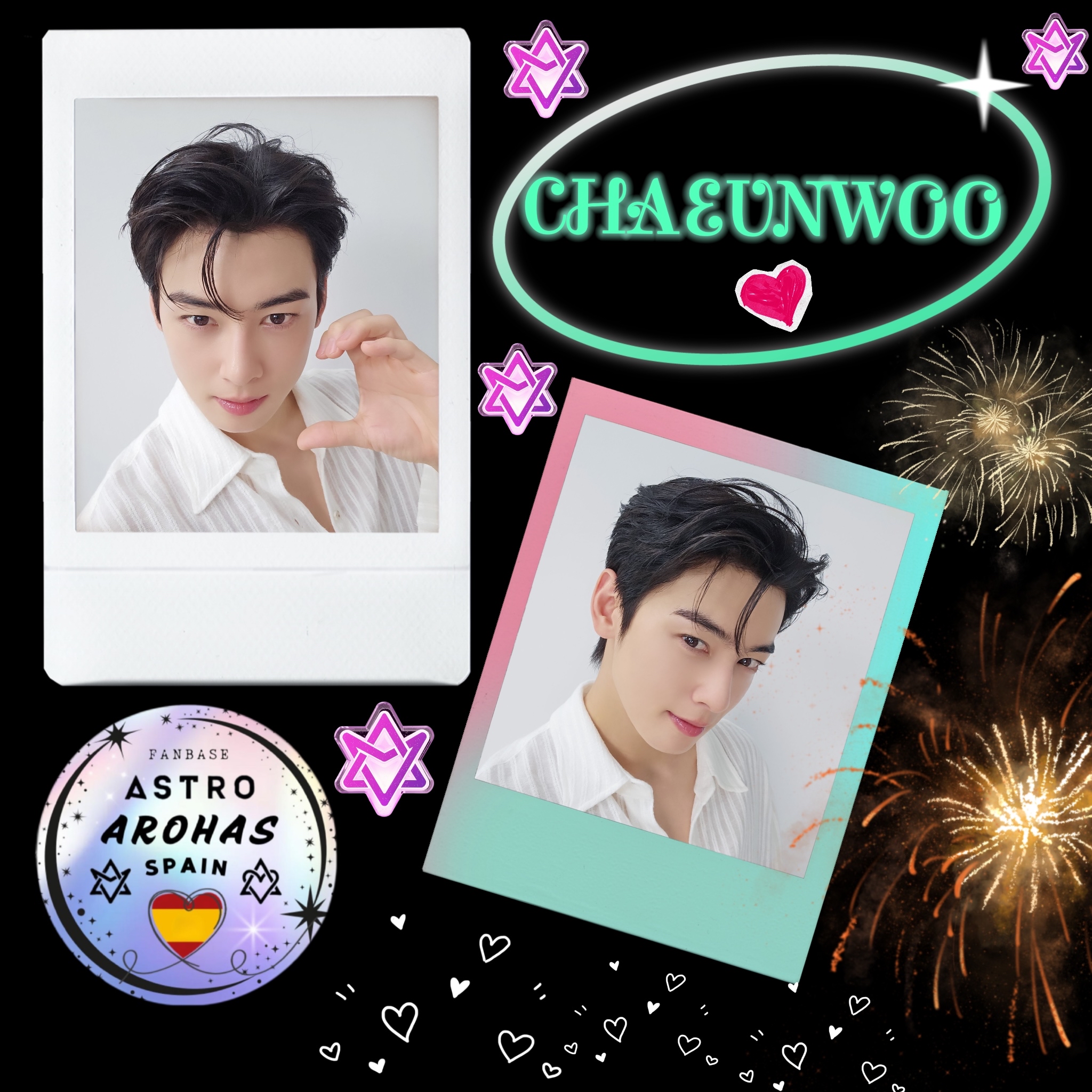 A moment captured by ASTRO's fan