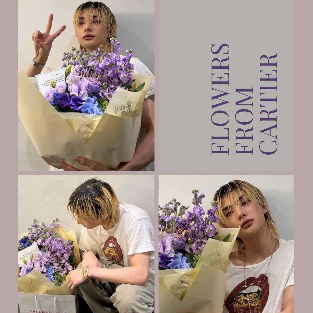 Latest photo of Hyunjin (Stray Kids)