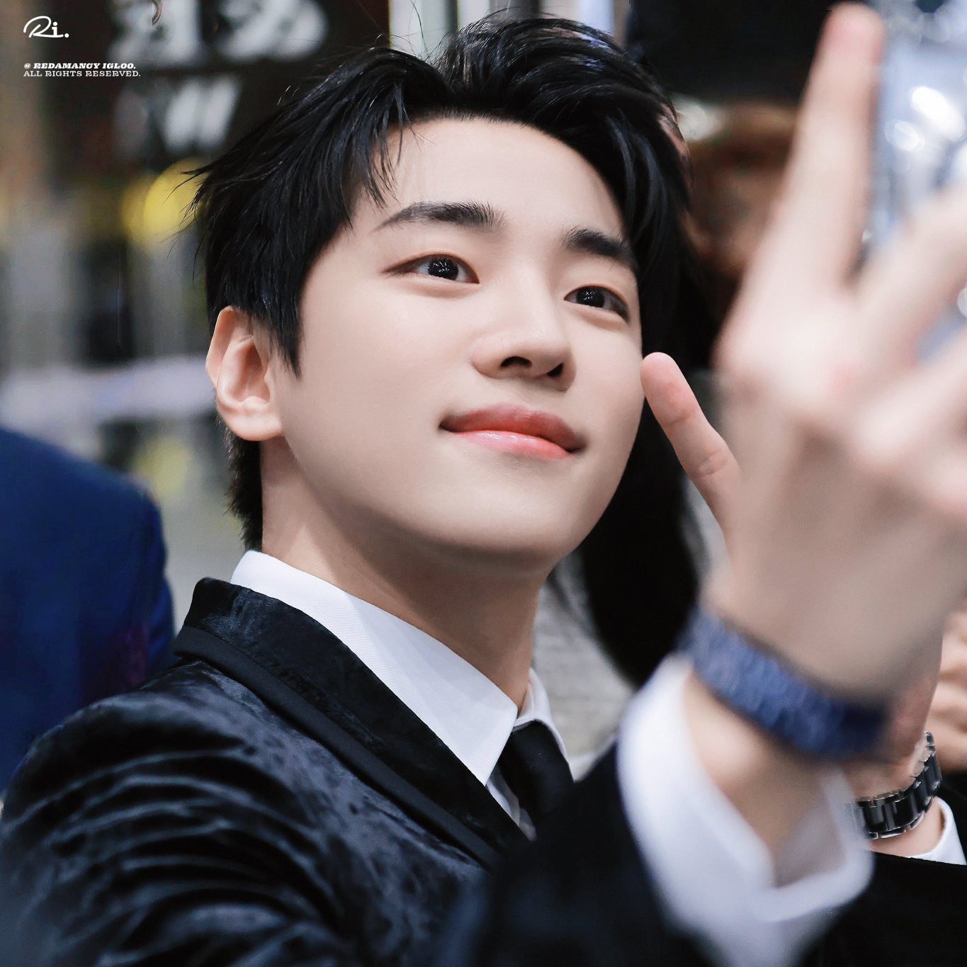 Recent activity shot of Jaechan (DKZ)