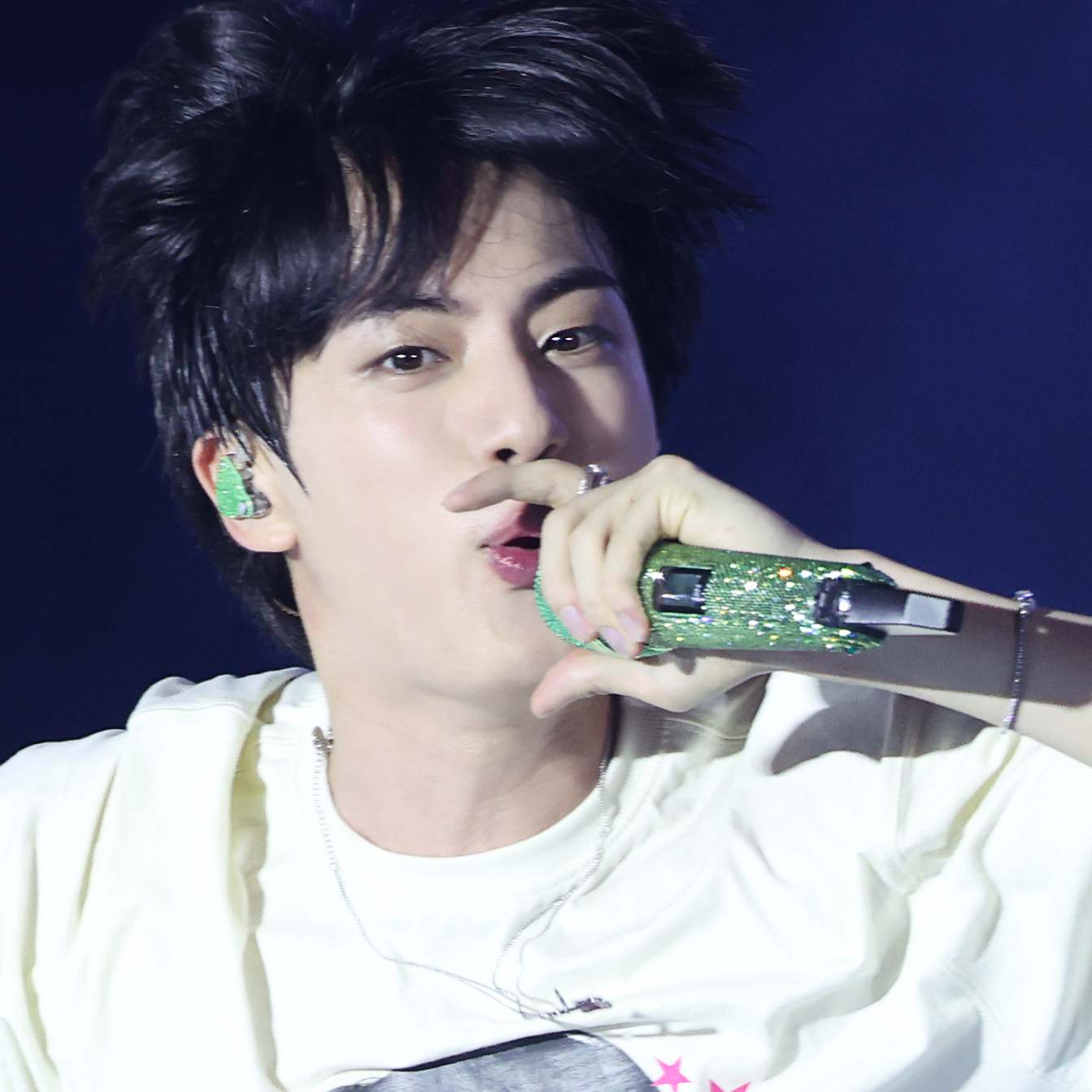 Recent activity shot of Jin (BTS)