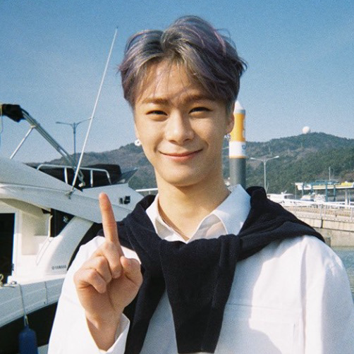 A moment captured by Moonbin (ASTRO)'s fan