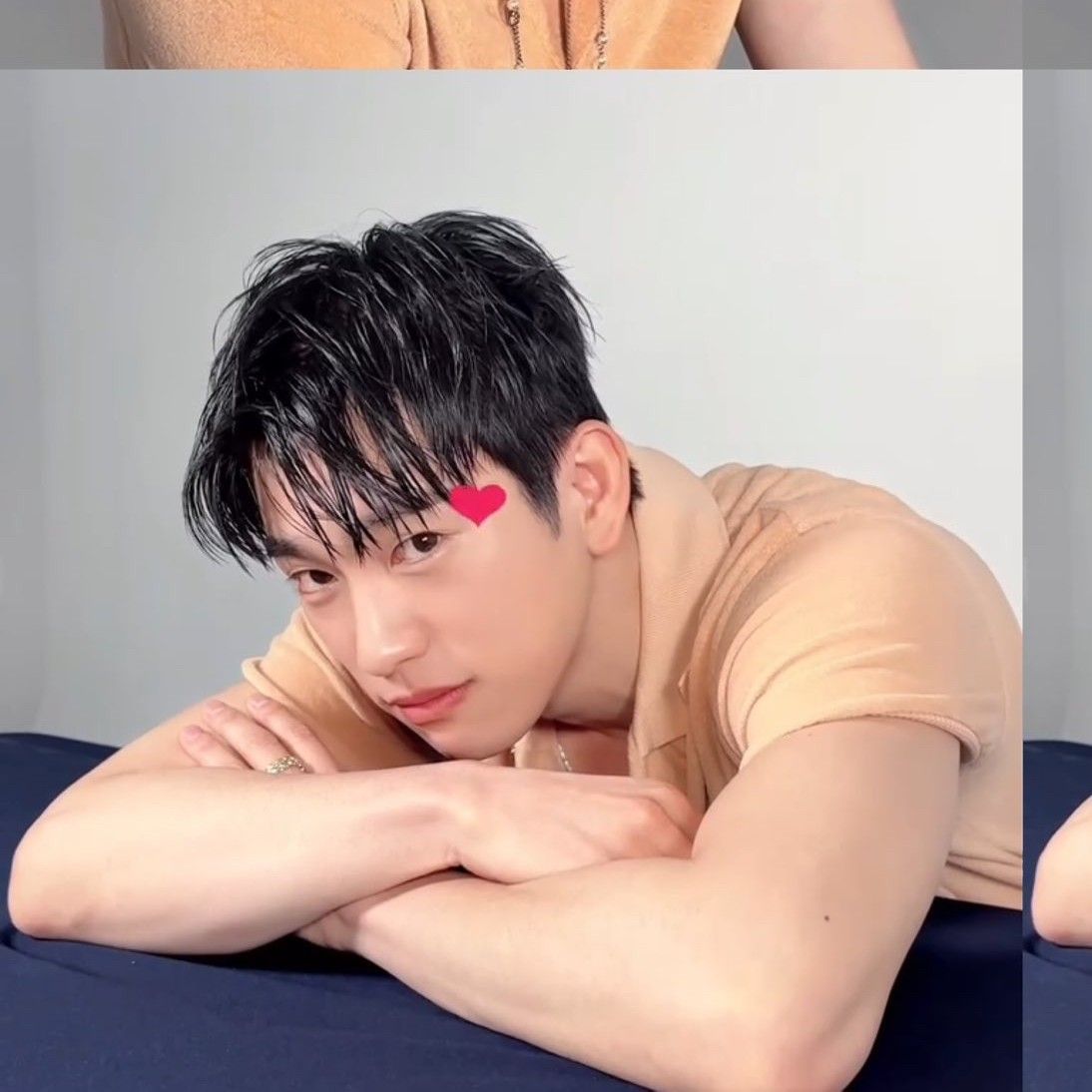 Recent activity shot of Jinyoung (GOT7)