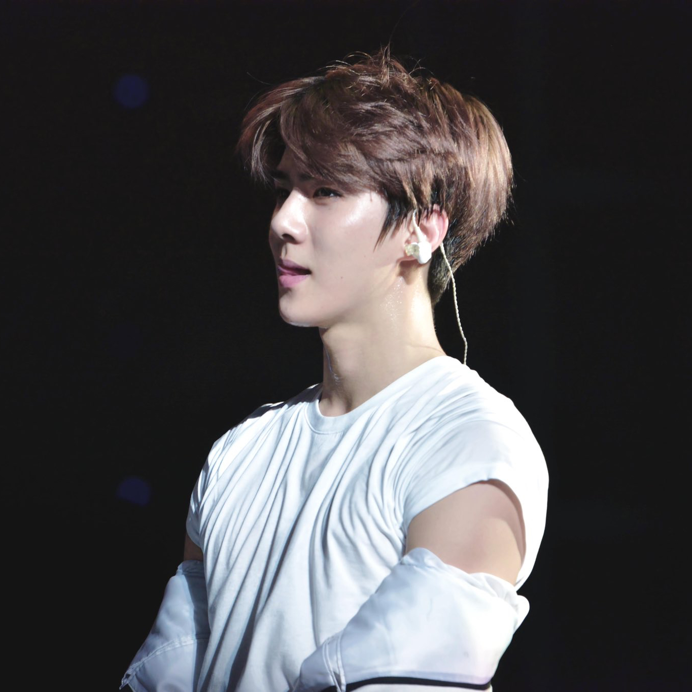 Recent activity shot of Sehun (EXO)