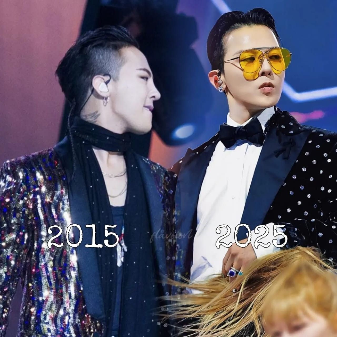 A moment captured by G-DRAGON (BIGBANG)'s fan