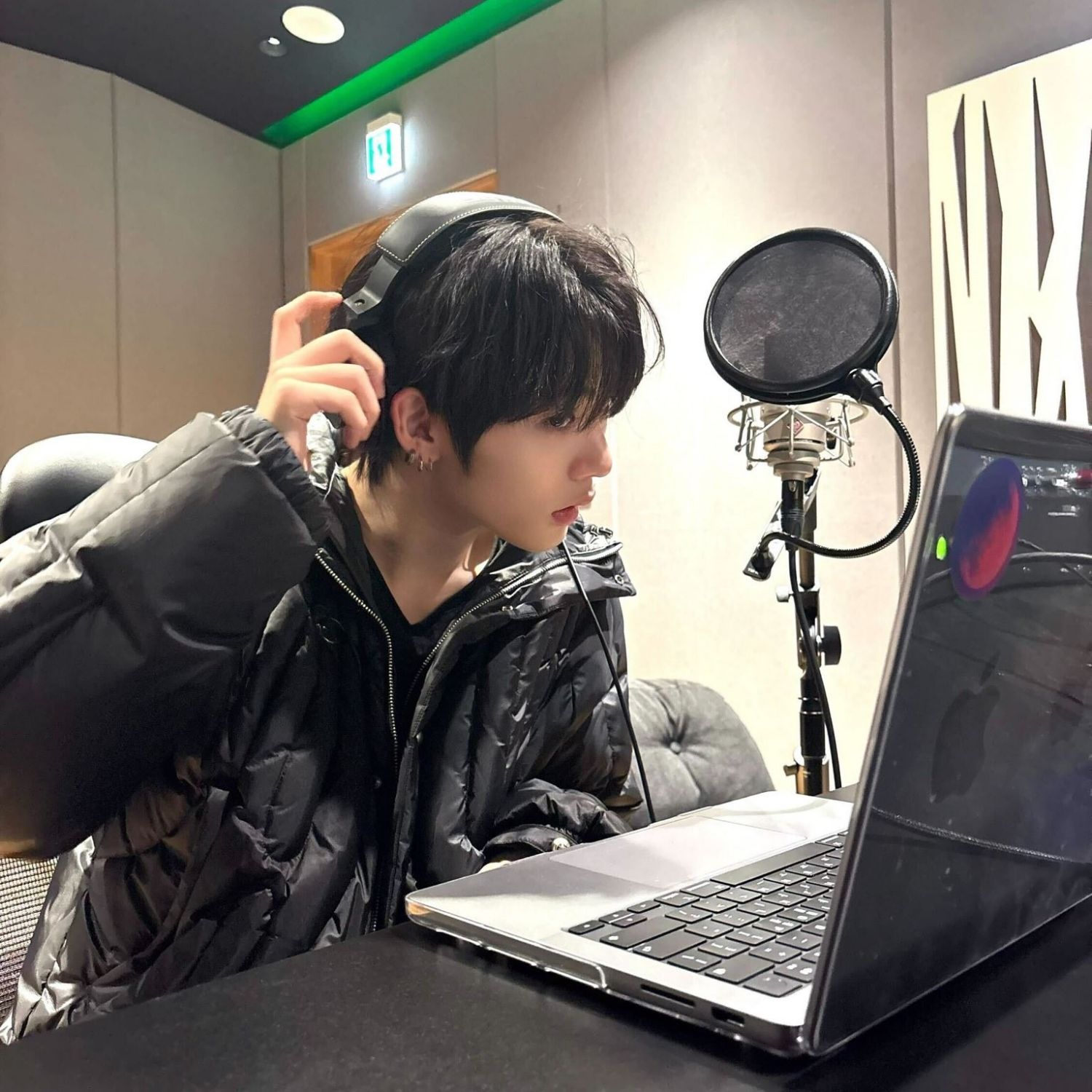 Recent activity shot of Taesan (BOYNEXTDOOR)